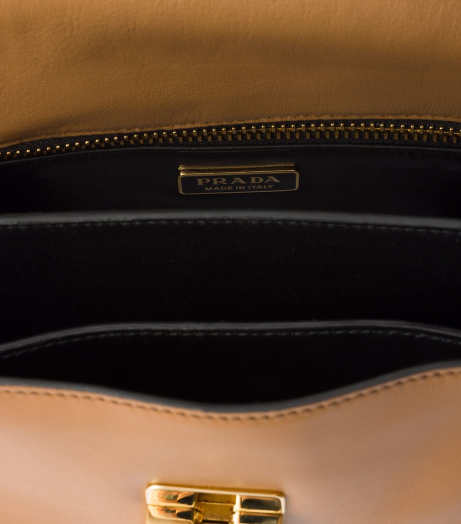 Prada Small Leather Soft Sound Shoulder Bag