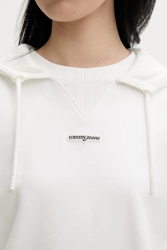 Tommy Jeans суичър с качулка дамски от памук