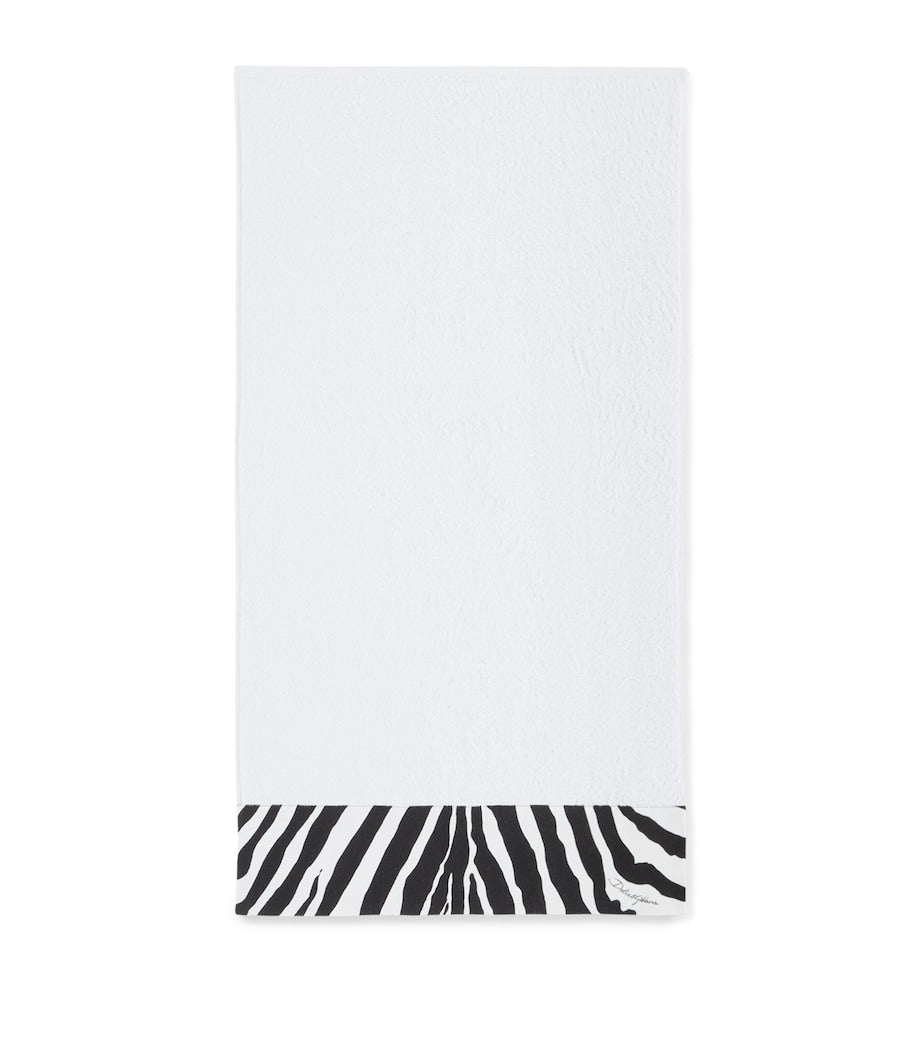 Dolce & Gabbana Casa Set of 5 Cotton Zebra Bath Towels