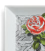 Square Musciarabia con Rose Plate (20cm x 20cm)