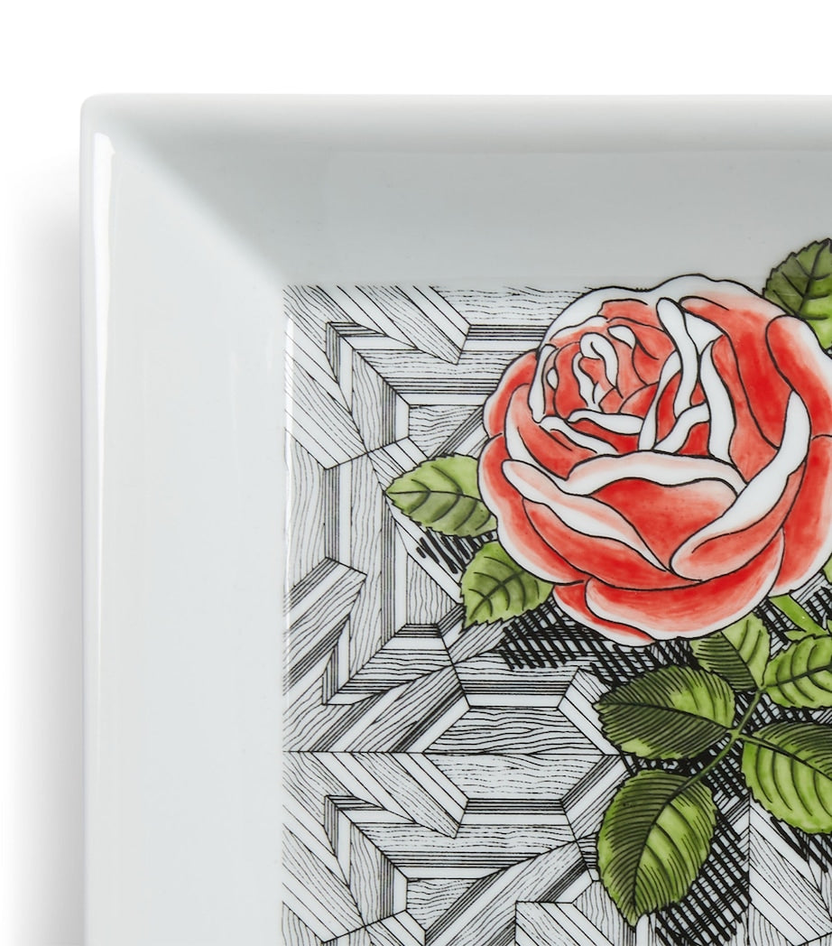 Square Musciarabia con Rose Plate (20cm x 20cm)
