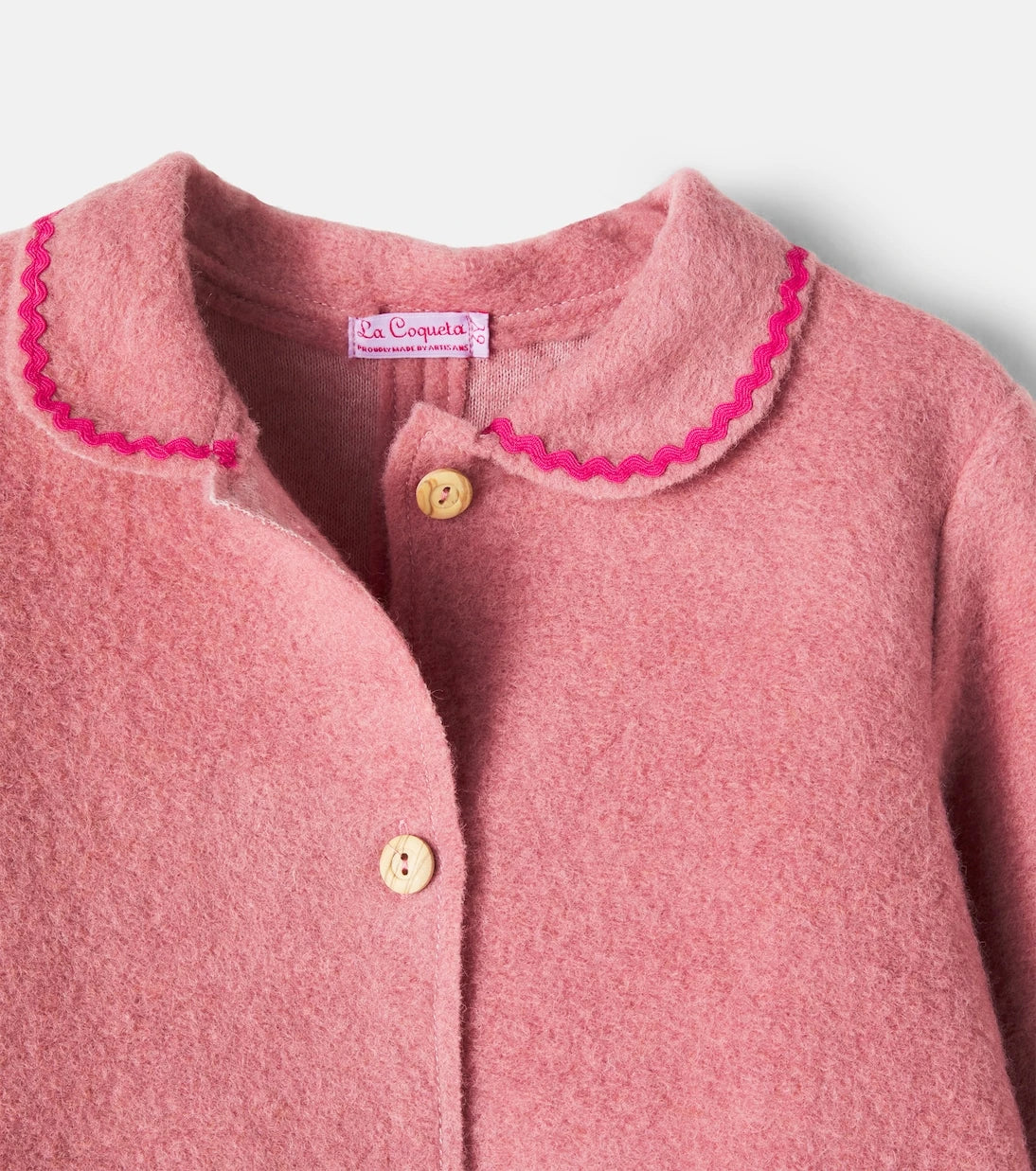 La Coqueta - Henrietta wool-blend coat