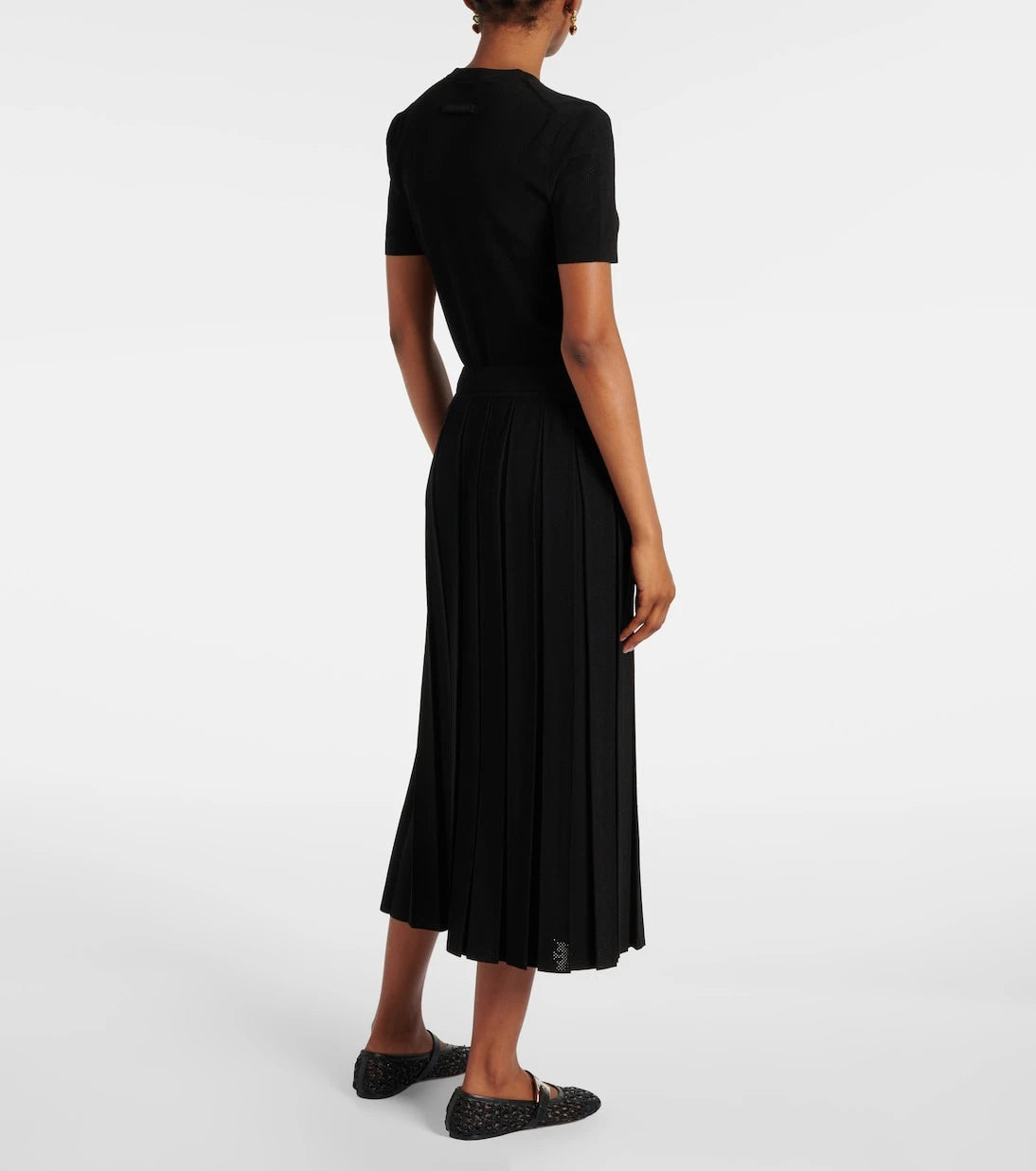 Tory Burch - Pleated midi skirt