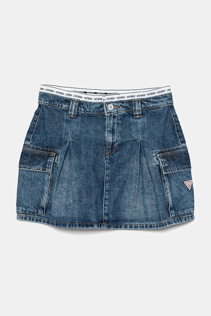 Детска дънкова пола Guess