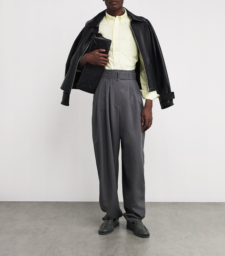 Leather Pace Loafers