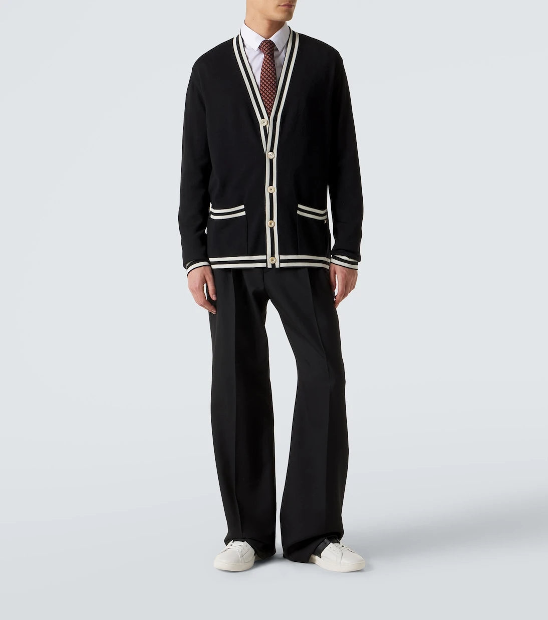 Valentino Garavani - Open Royco leather sneakers