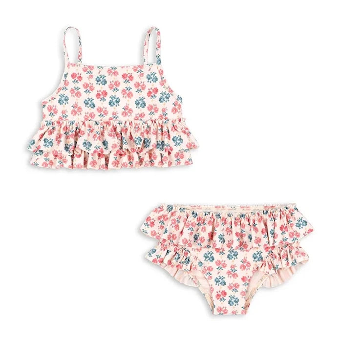 Konges Sløjd MANUCA FRILL BIKINI GRS İki Parçalı Çocuk Mayo