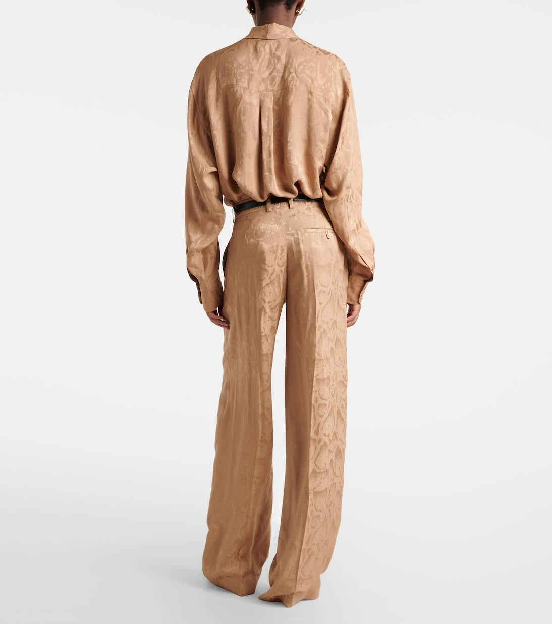 Stella McCartney - Silk-blend wide-leg pants