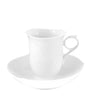 Meissen Wave Relief Coffee Cup and Saucer