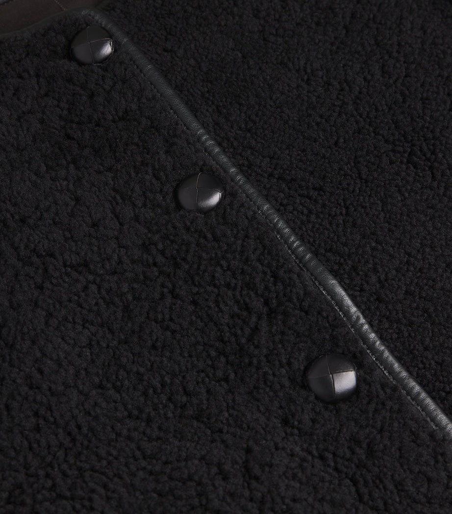 Blazé Milano Shearling Bliss Bomber Jacket