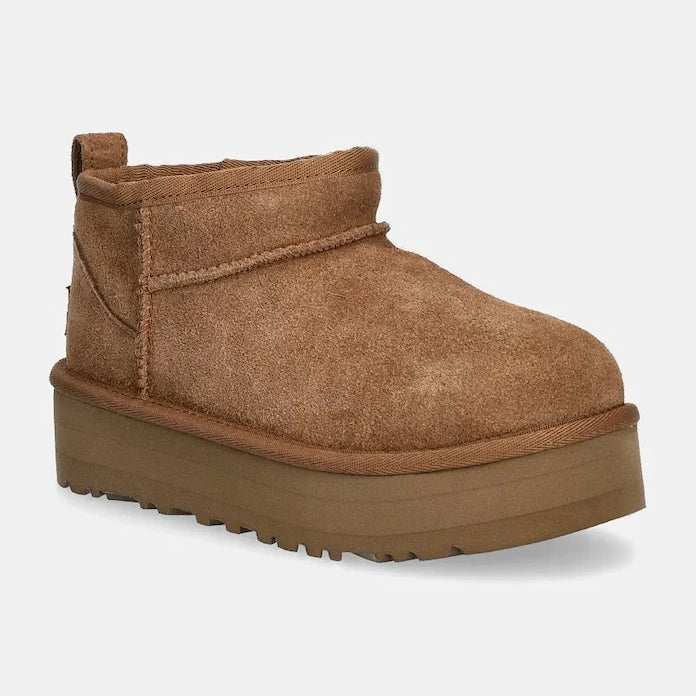 Çocuklar için süet UGG CLASSIC ULTRA MINPLATFORM