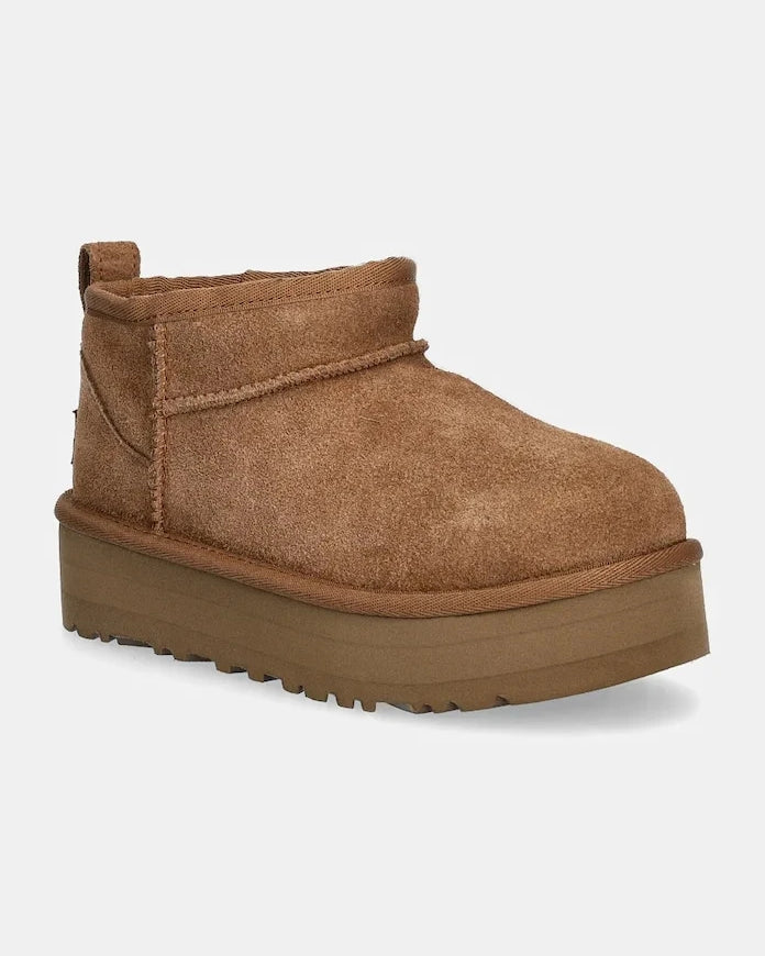 Çocuklar için süet UGG CLASSIC ULTRA MINPLATFORM
