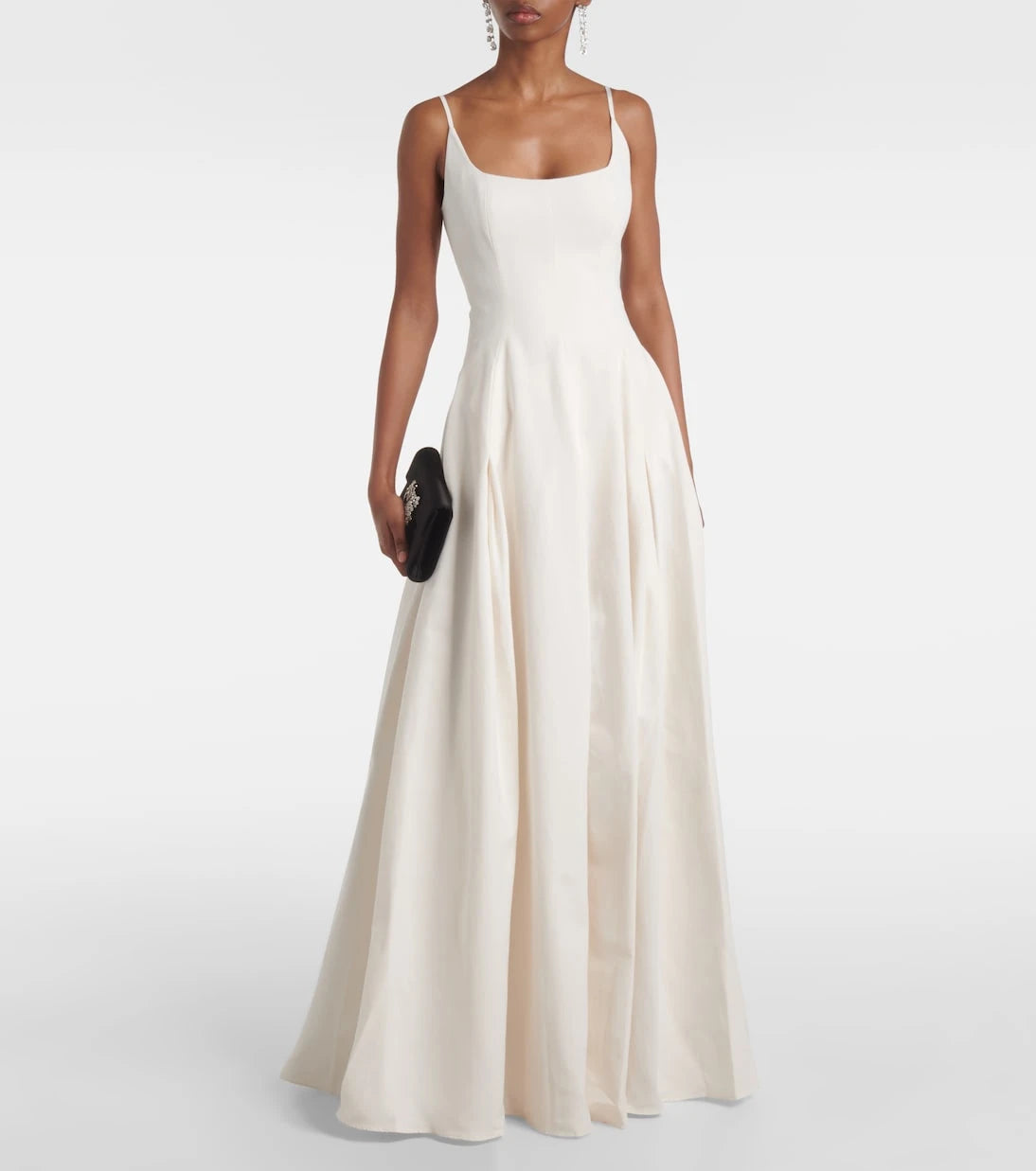 Staud - فستان ماكسي من مزيج القطن Bridal Joy