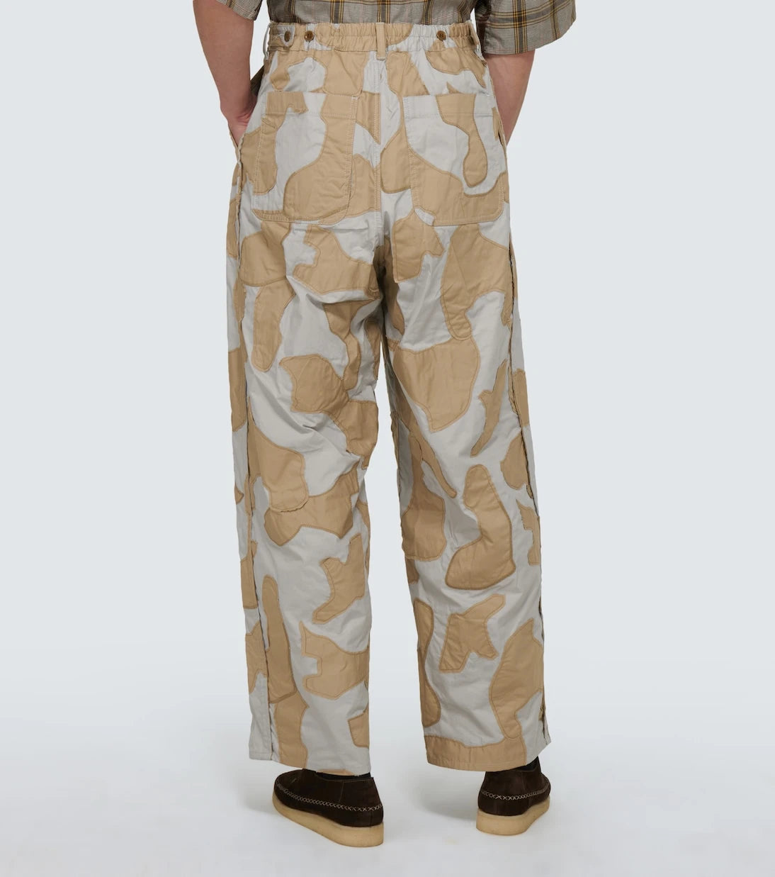 Undercover - Wide-leg camouflage pants