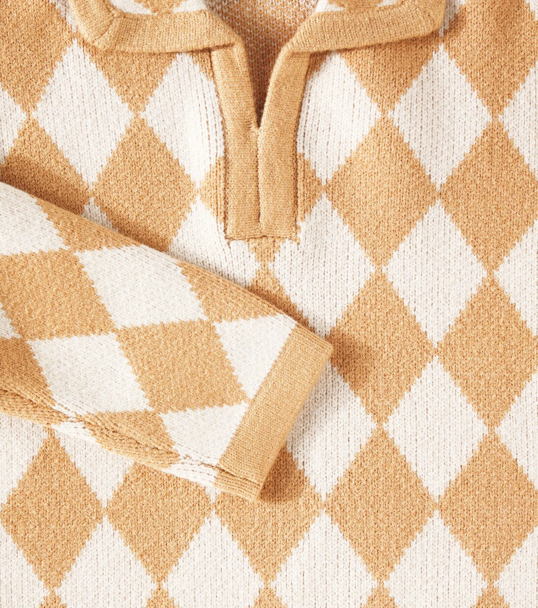 Scotch & Soda Kids - Argyle polo sweater