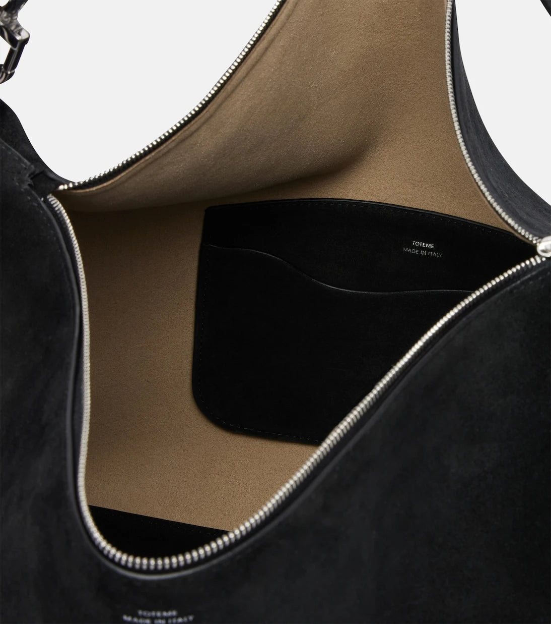 Toteme - Bevel suede tote bag