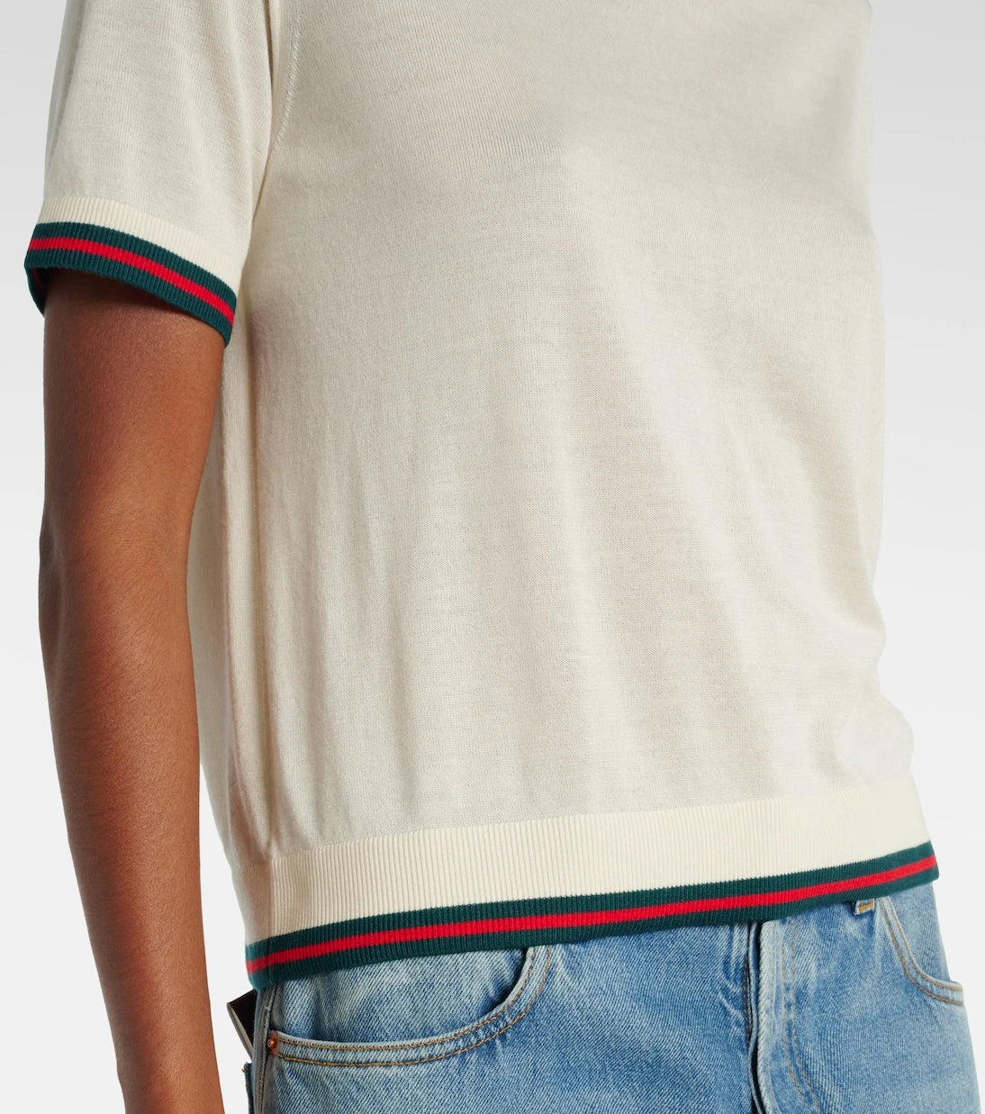 Gucci - Cashmere and silk top