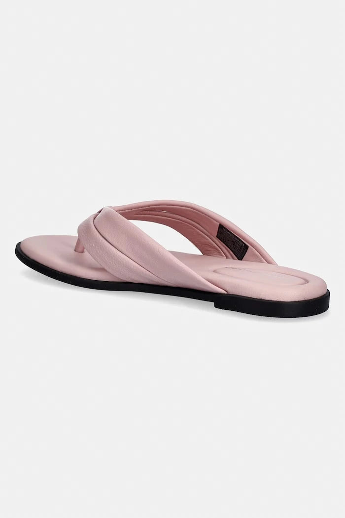 Tommy Hilfiger Kadın Deri Parmak Arası Terlik ELEVATED TOE POST LTH SANDAL