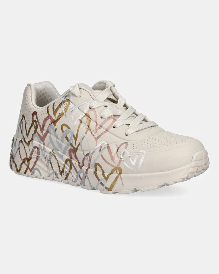 Skechers UNO LITE - METALLIC LOVE