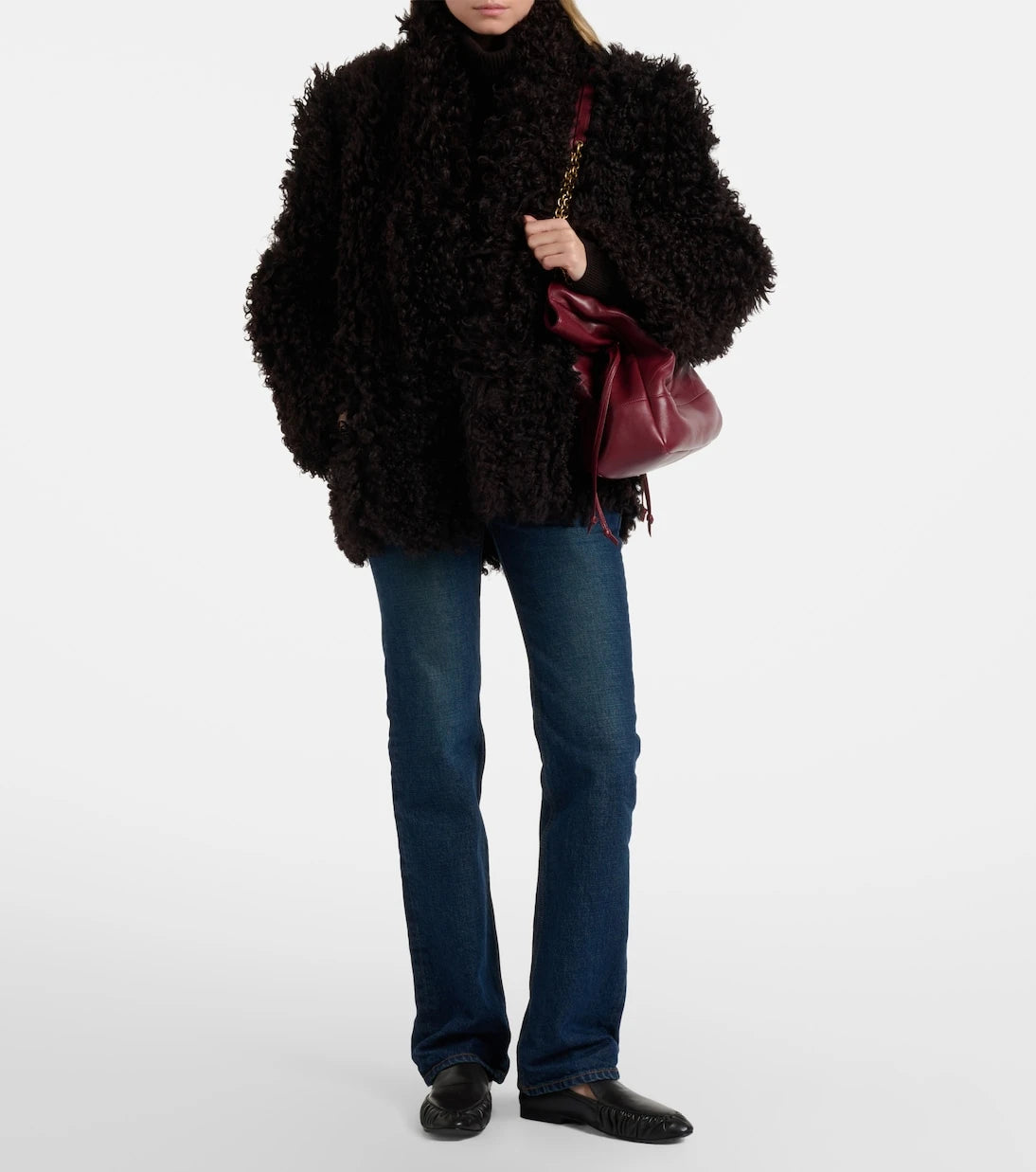 Nour Hammour - Amara shearling coat