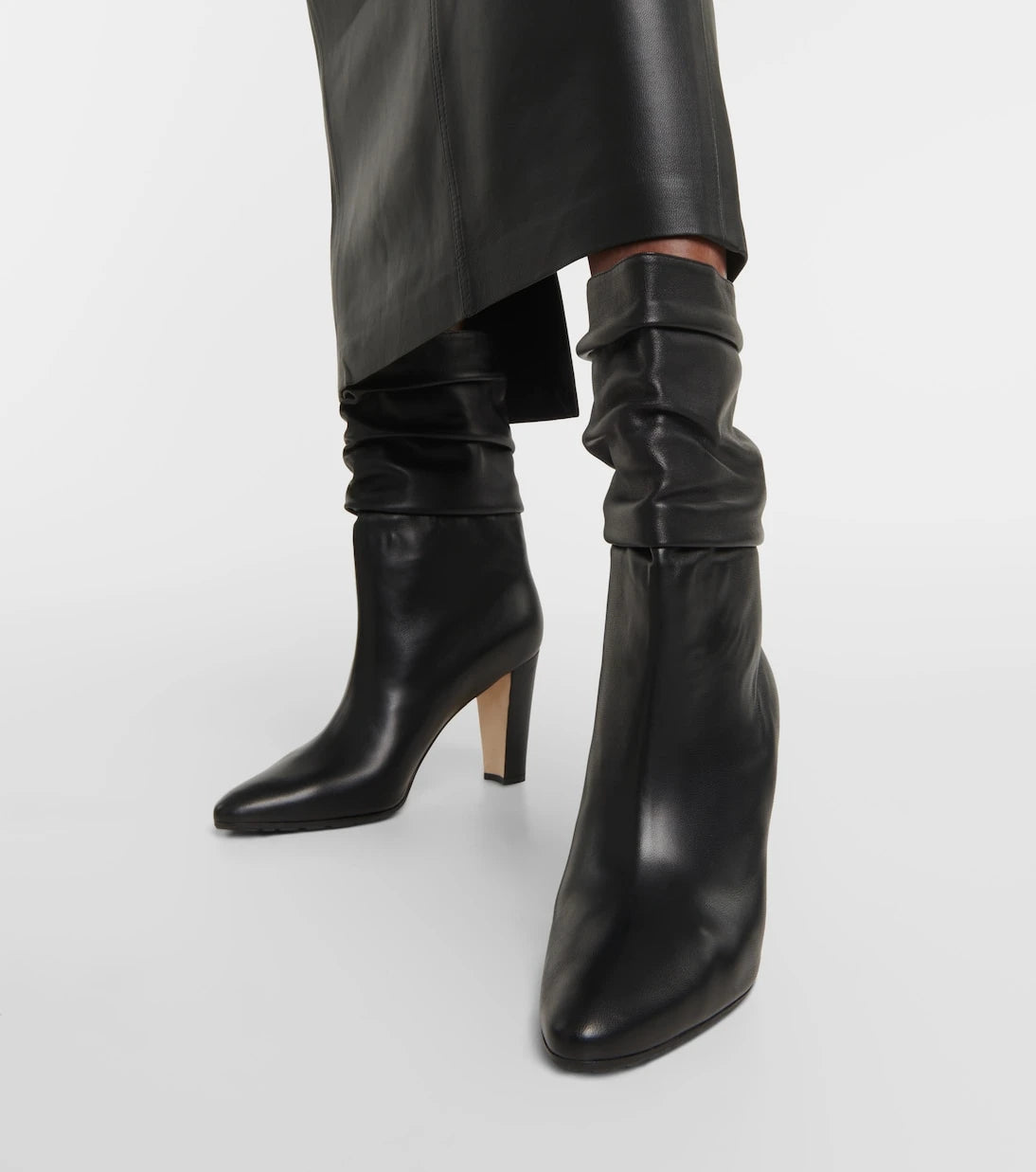 Manolo Blahnik - Calasso leather ankle boots