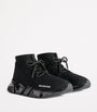 Black Speed 2.0 Lace-Up Sneakers