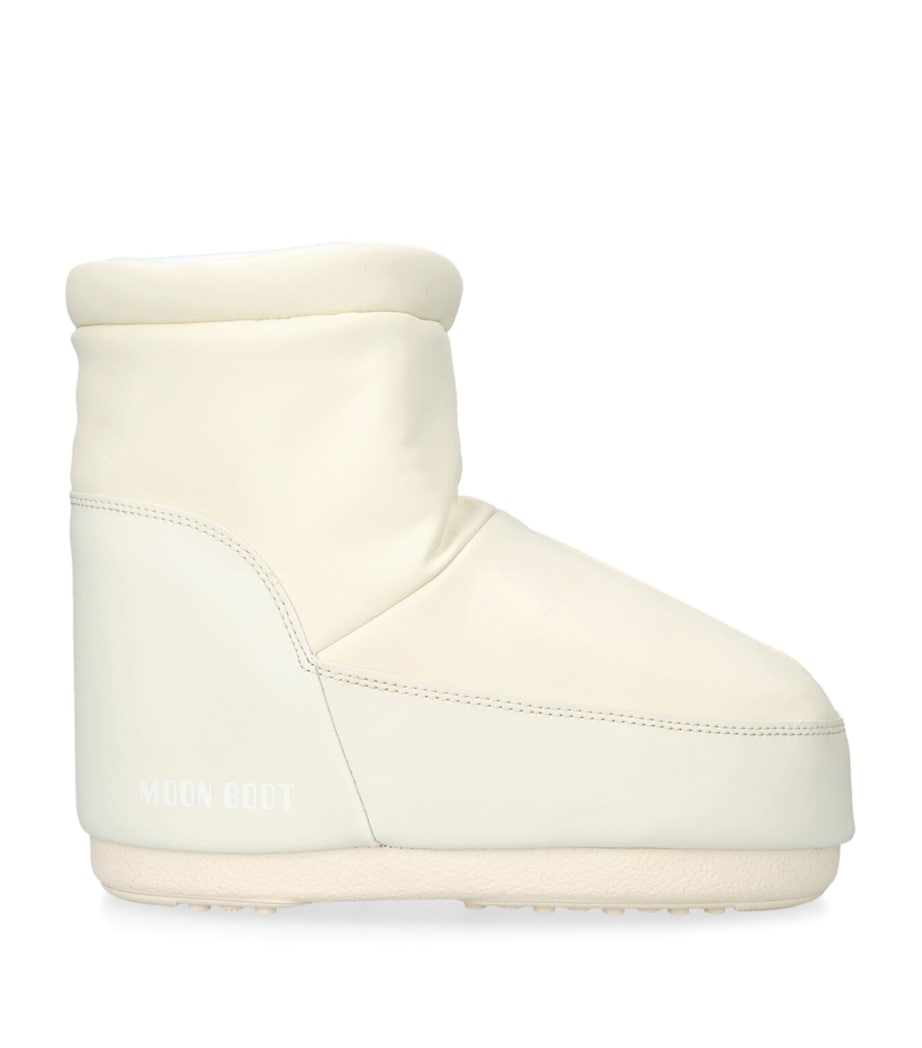 Ivory Icon Low Ankle Boots