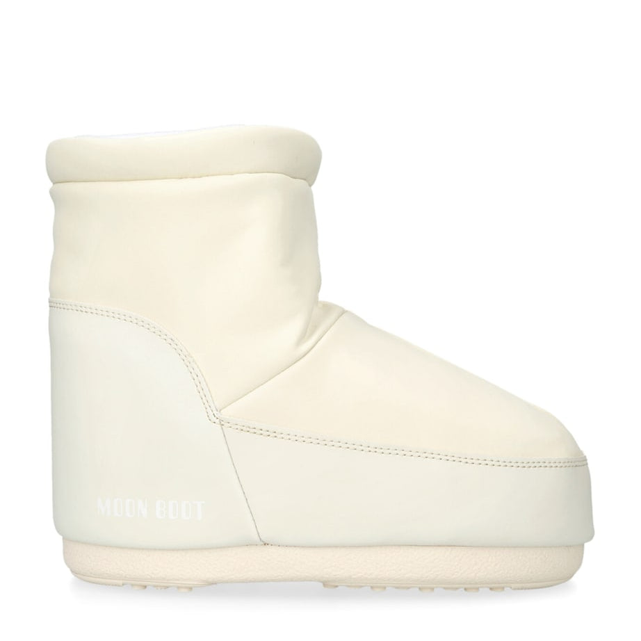 Moon Boot Ivory Icon Low Ankle Boots
