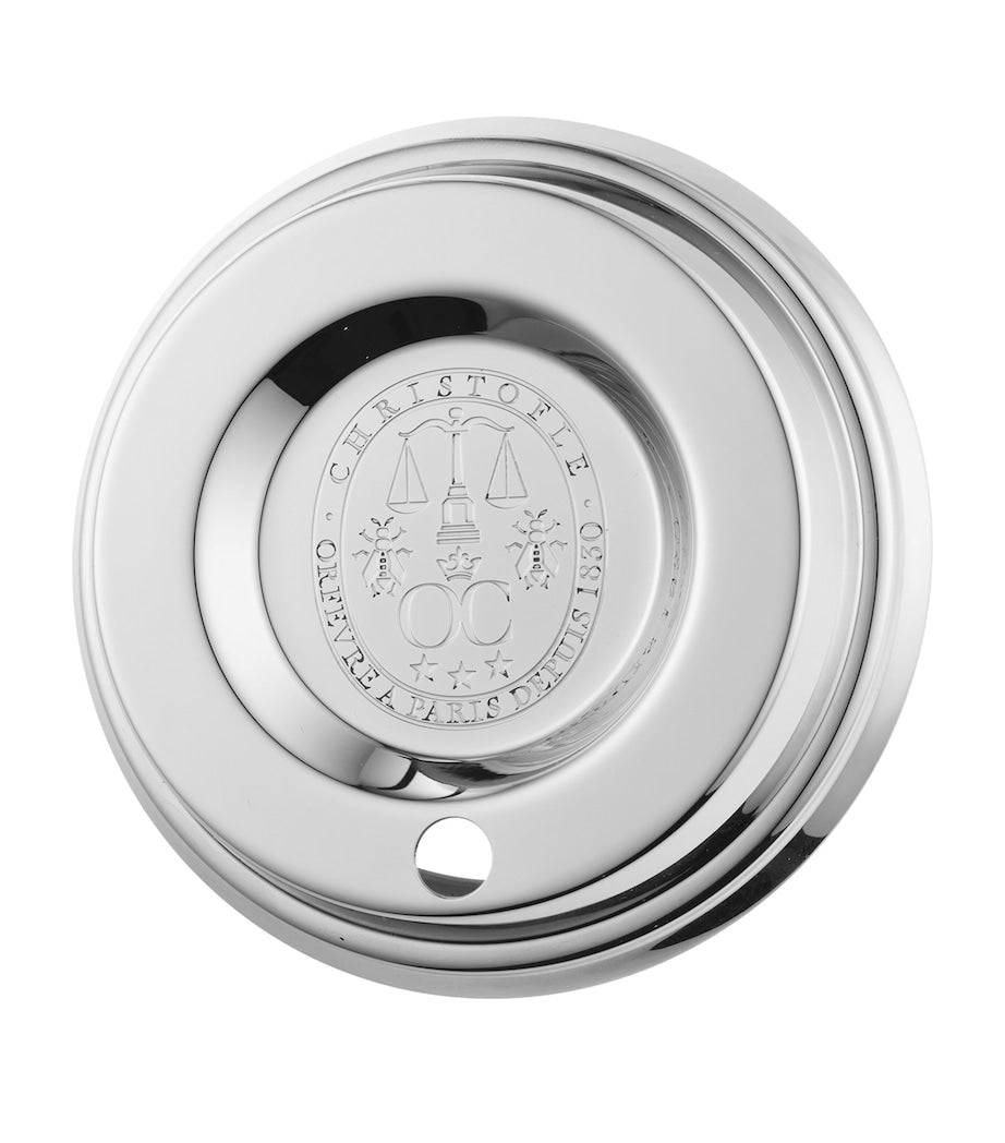 Stainless Steel and Leather Objets Miroir Travel Cup (450ml)