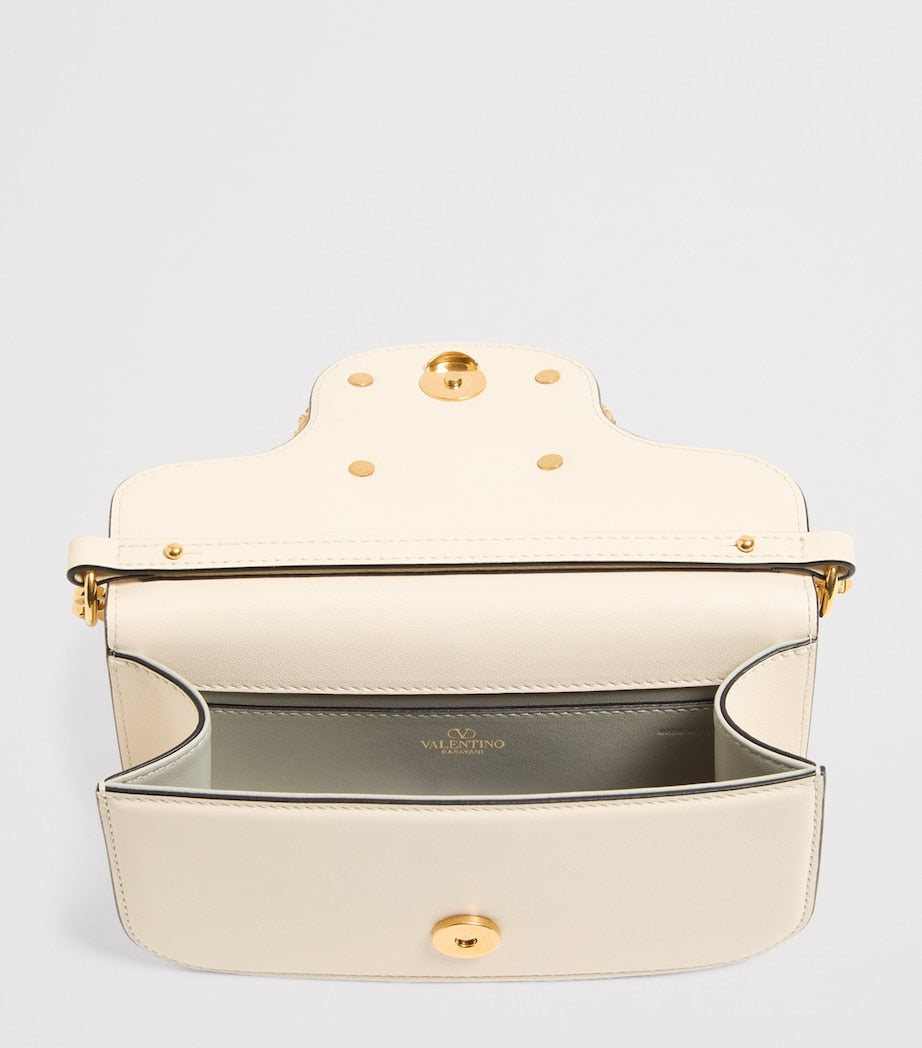 Valentino Garavani Ivory Small Embellished Loco Shoulder Bag