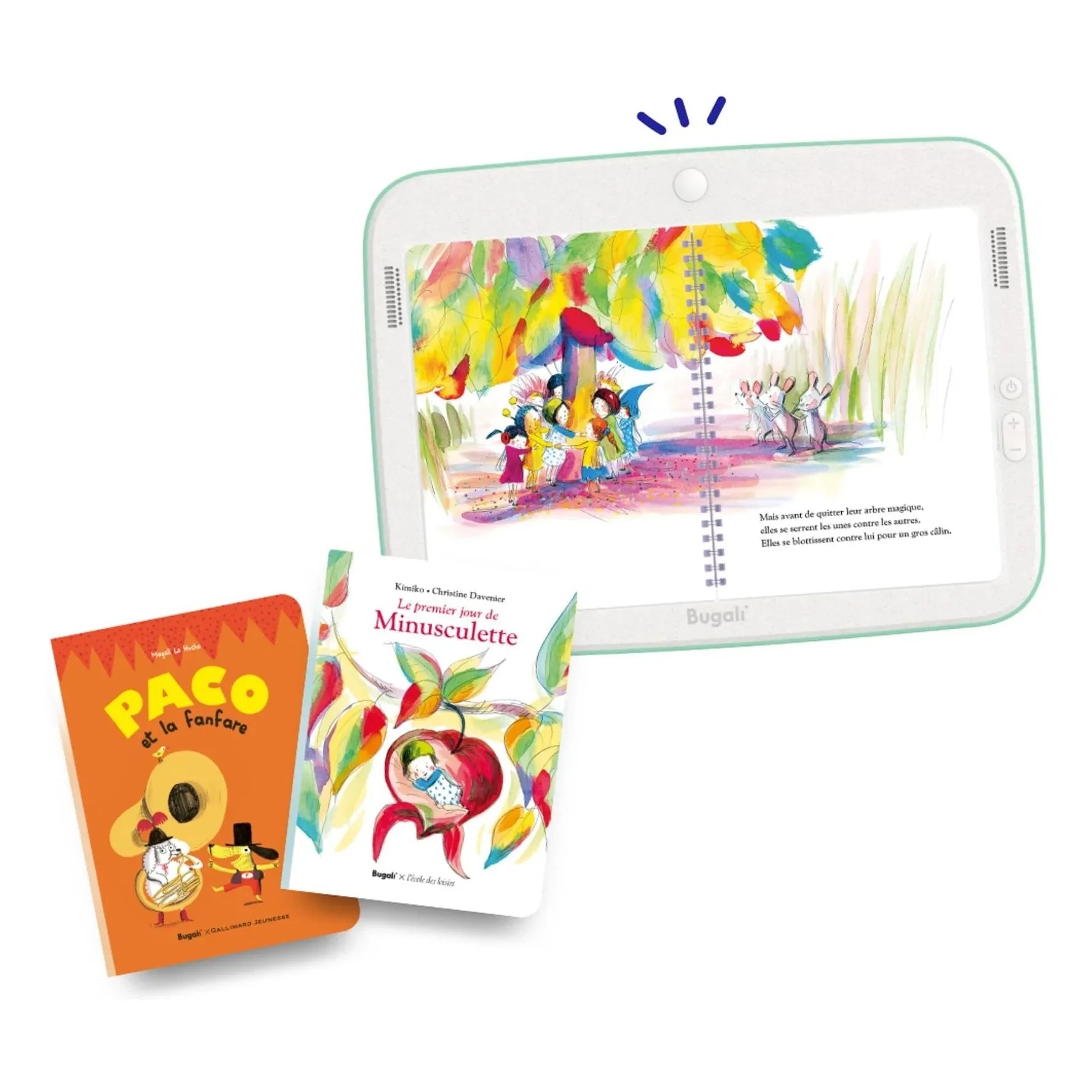 Bugali - Discovery Pack (3+) - tablet + 2 books