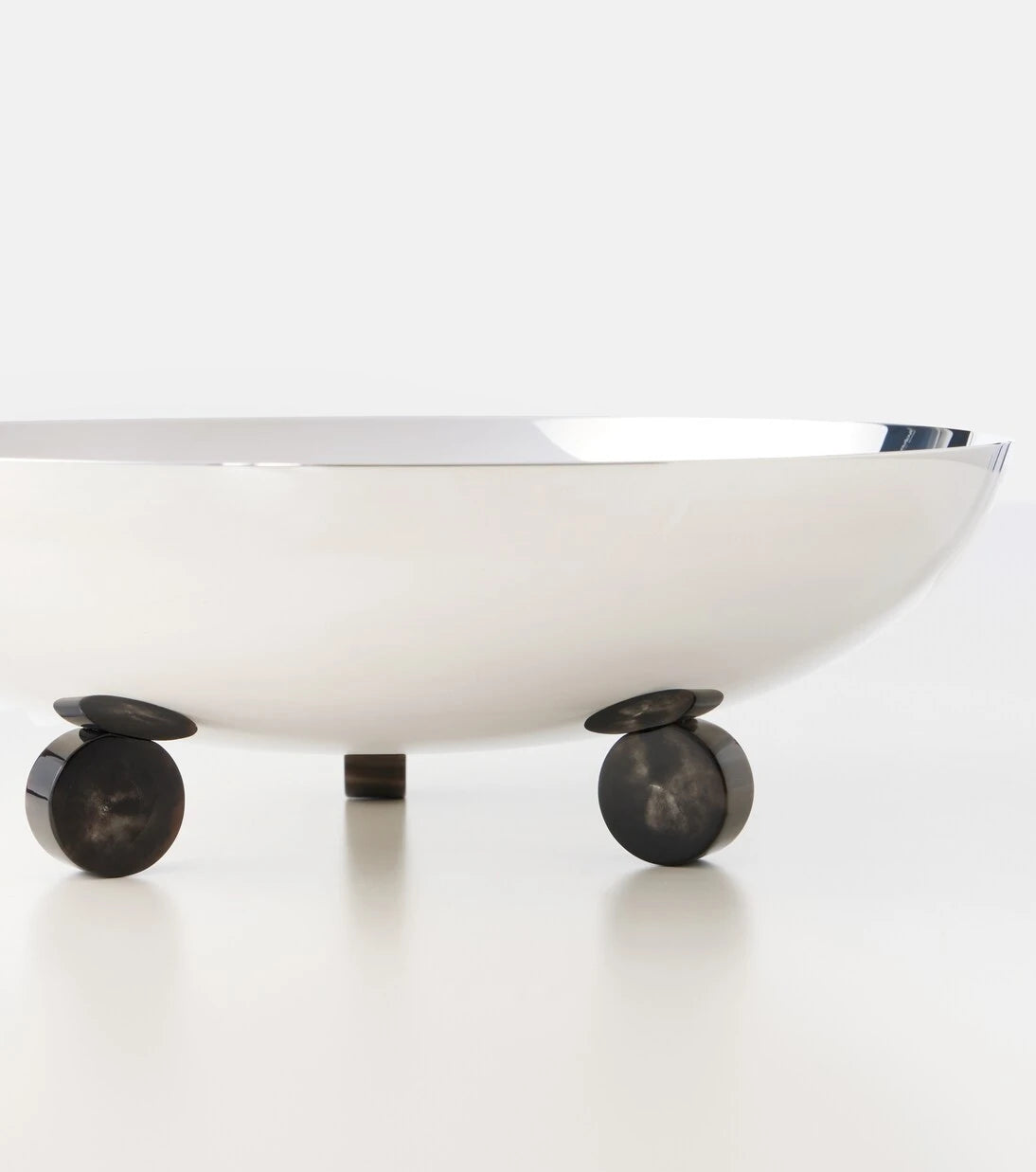 Brunello Cucinelli - Large horn and steel bowl