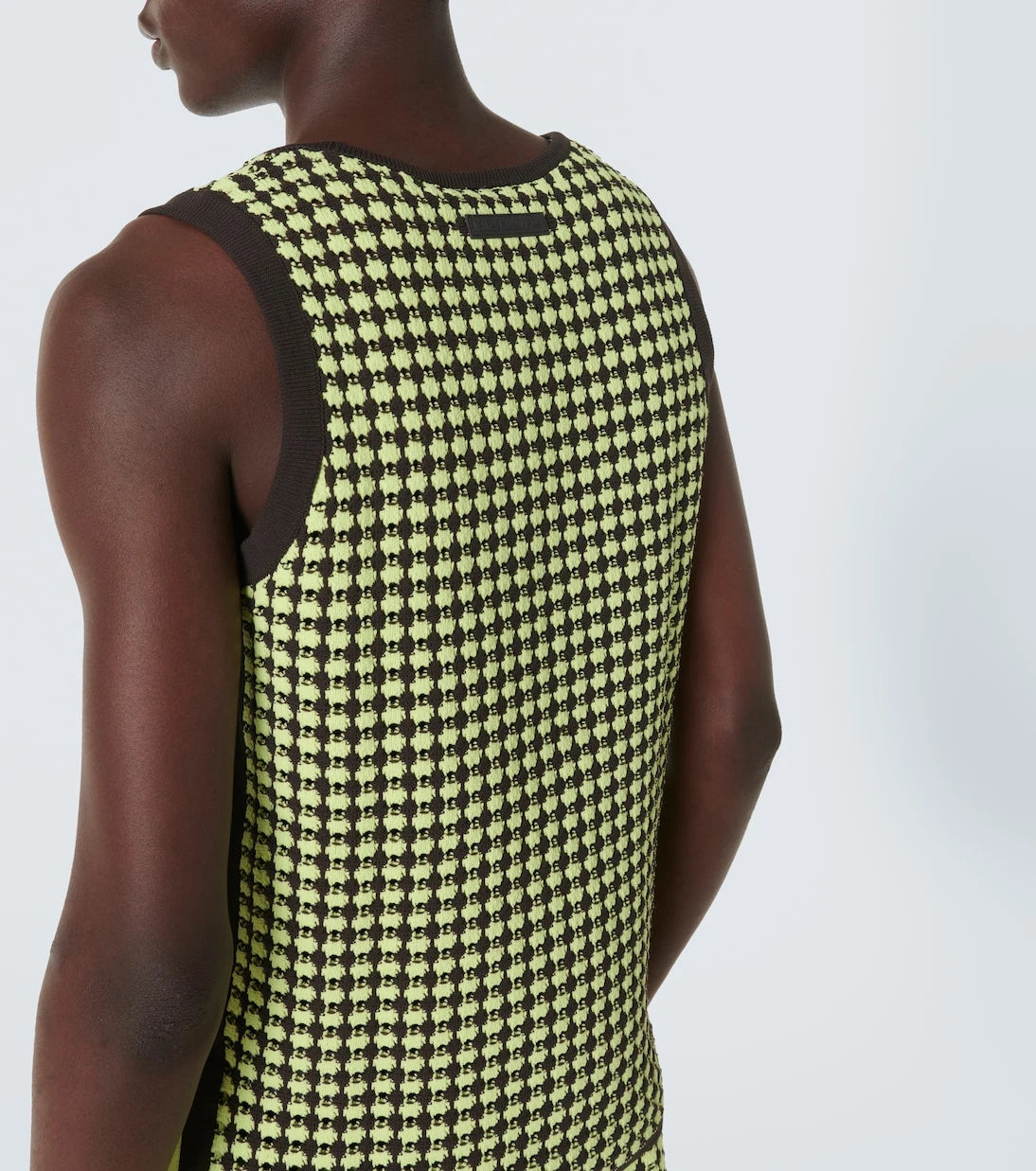 Adidas - x Wales Bonner waffle-knit vest