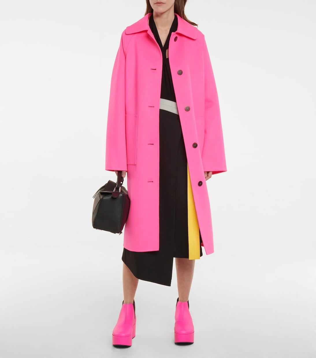 Loewe - Leather platform Chelsea boots