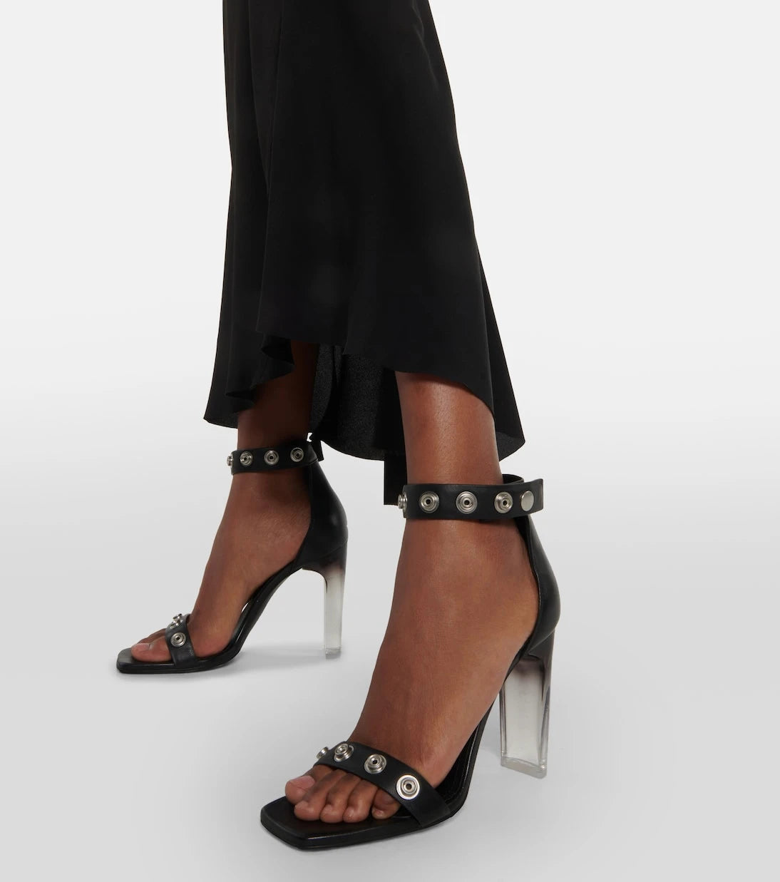 Rick Owens - Snaps leather sandals