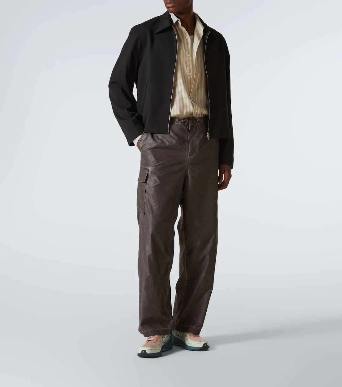 New Balance - 1906W suede and mesh sneakers