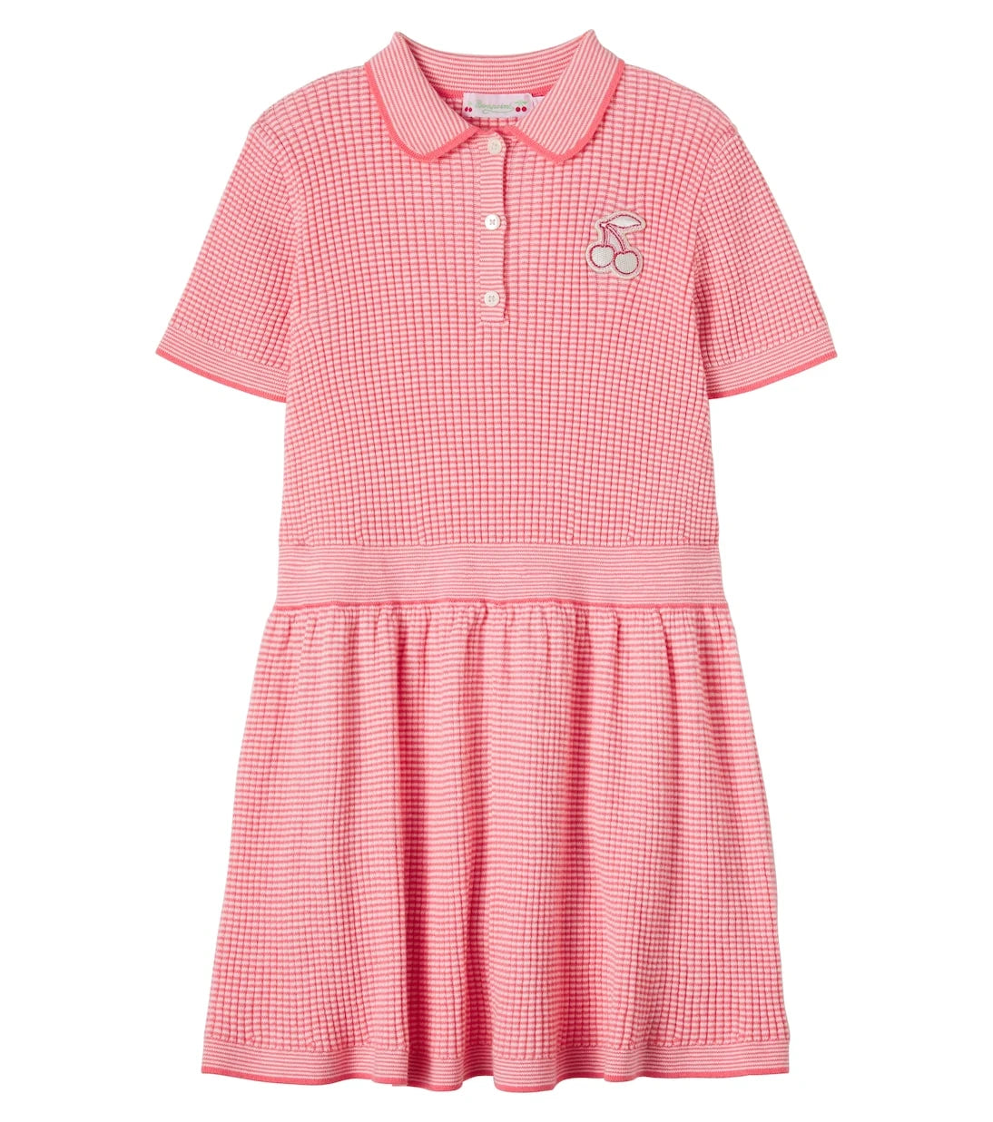 Bonpoint - Marlie checked embroidered cotton dress