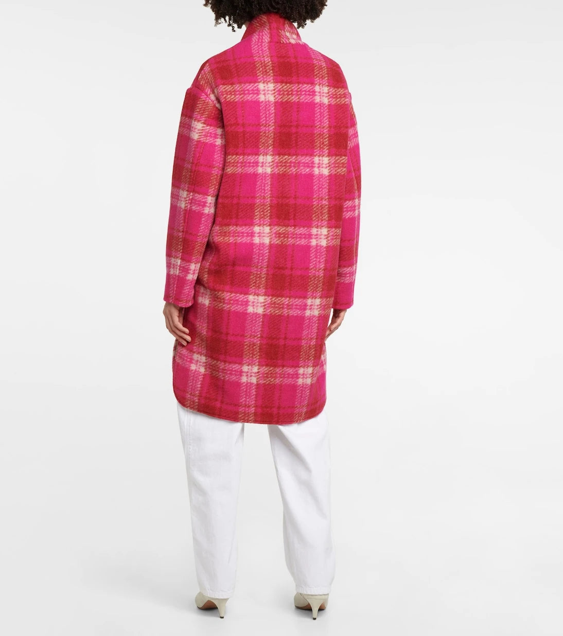 Marant Etoile - Gabriel checked flannel coat