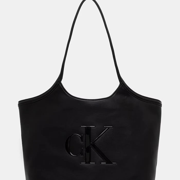 Calvin Klein шопинг чанта дамска от имитация на кожа