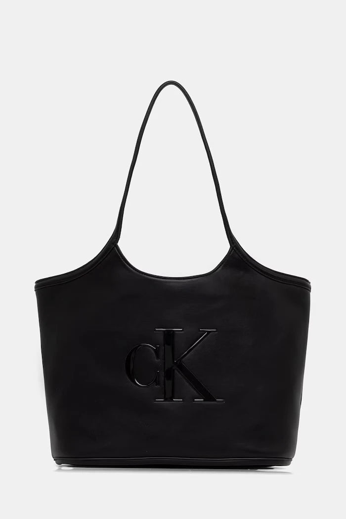 Calvin Klein шопинг чанта дамска от имитация на кожа