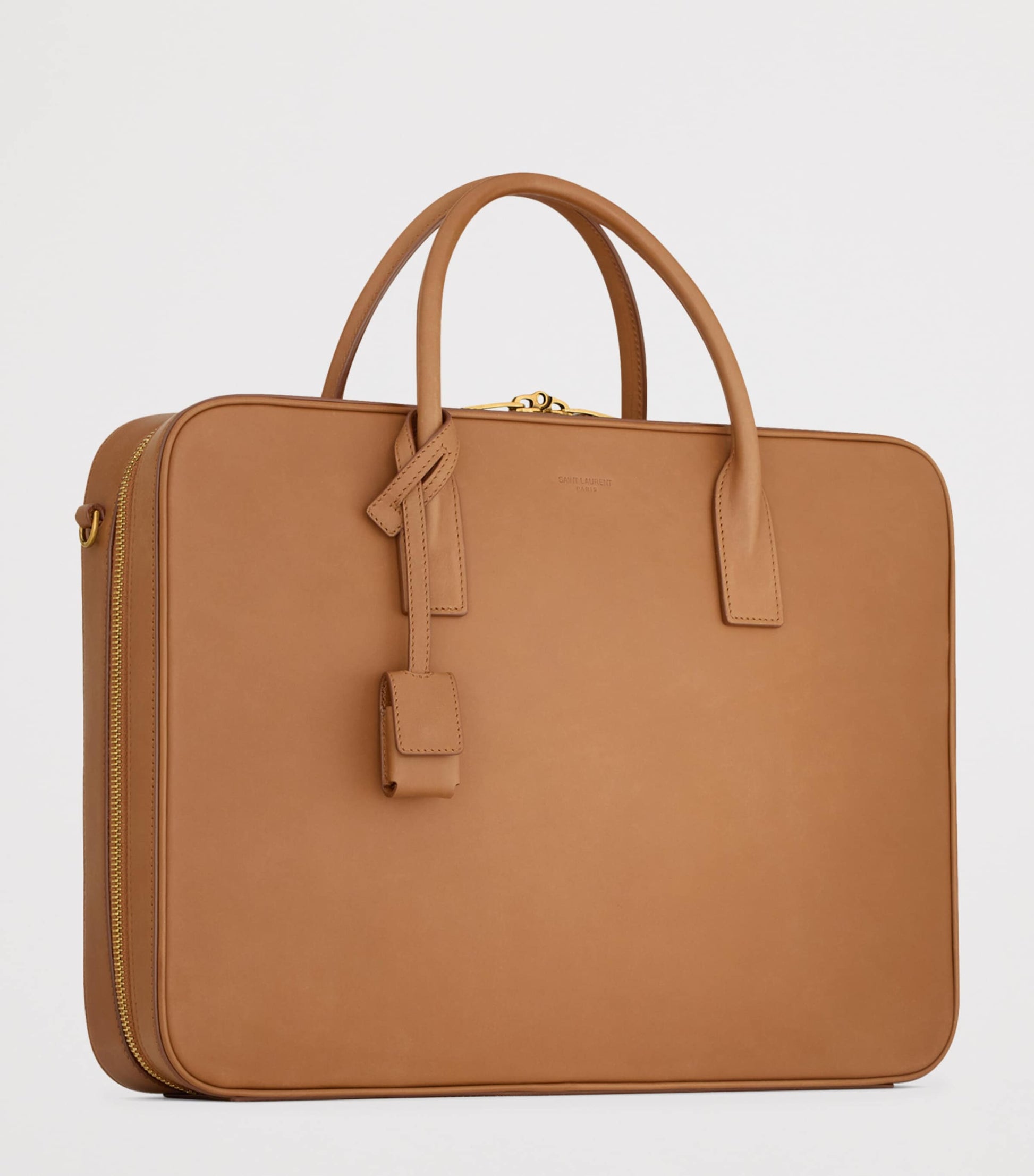 Saint Laurent Red Large Sac de Jour Bauletto Messenger Bag