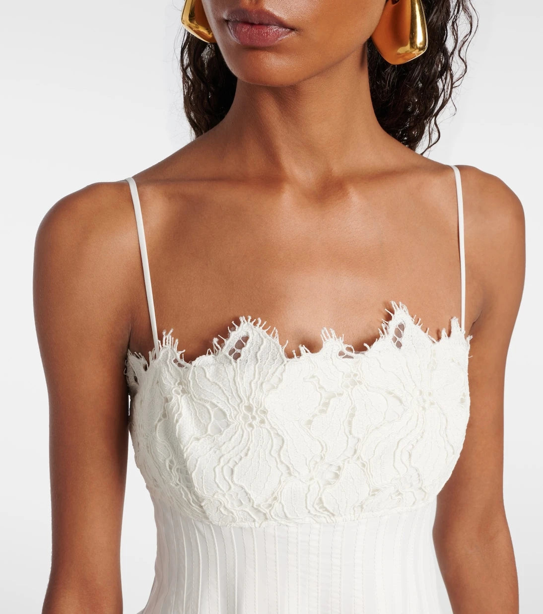 Simkhai - Lilianna cotton-blend midi dress