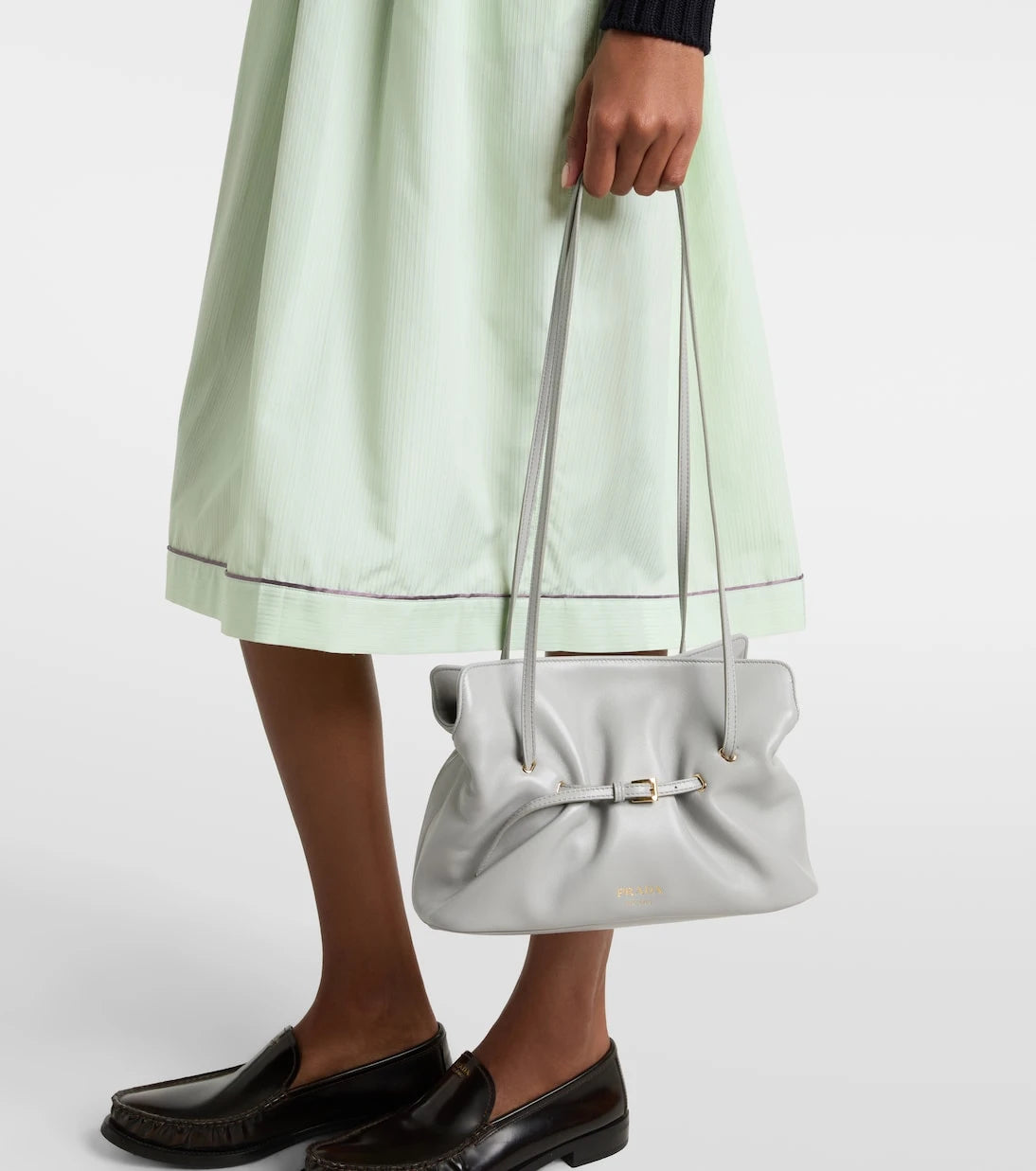 Prada - Dada Small leather shoulder bag
