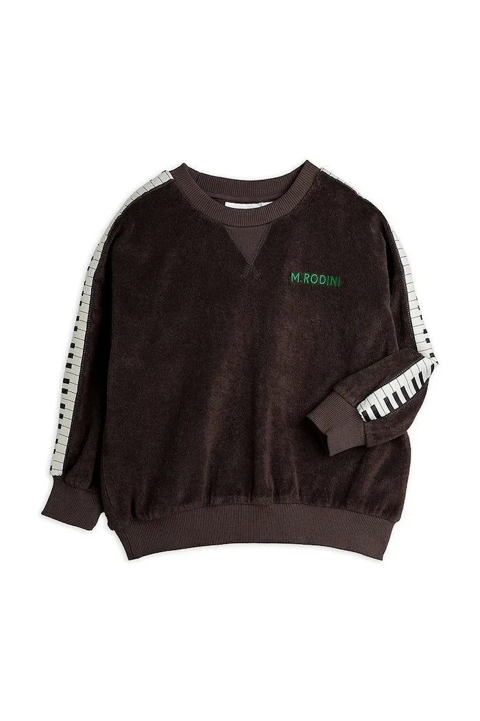 Детски памучен суичър Mini Rodini Piano terry