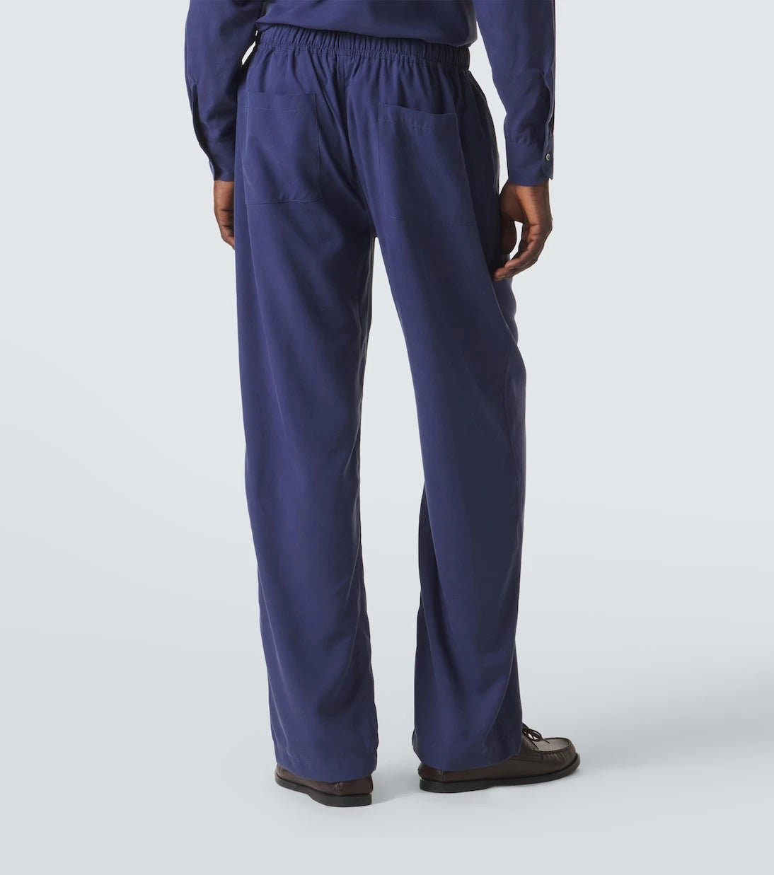 Saman Amel - Silk straight pants