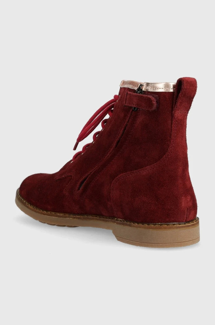 Детски велурени боти Pom D'api TRIP HI LACE