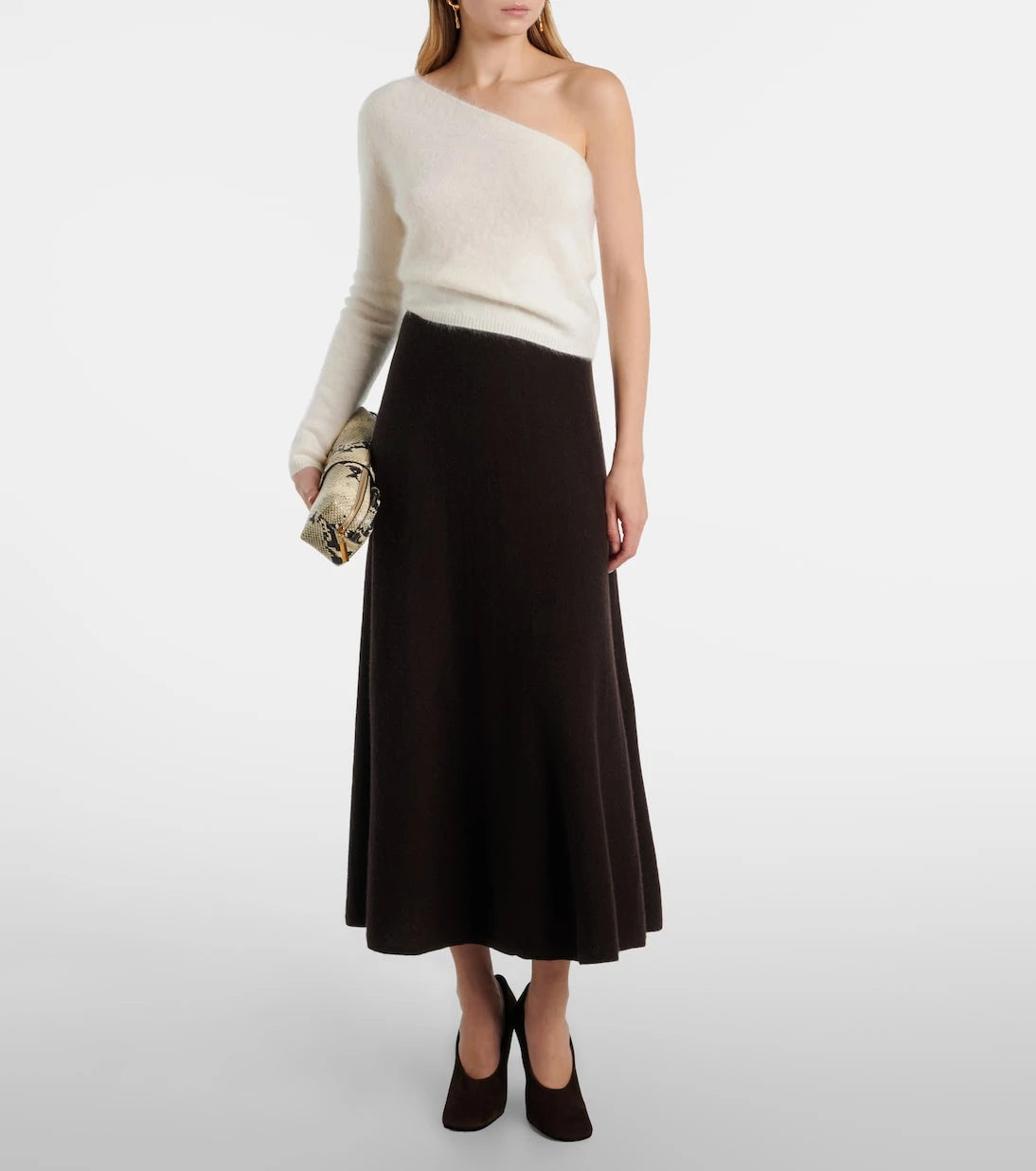 Lisa Yang - Dae one-shoulder cashmere top