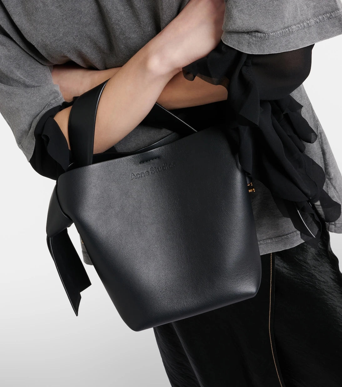 Acne Studios - Musubi Mini leather shoulder bag
