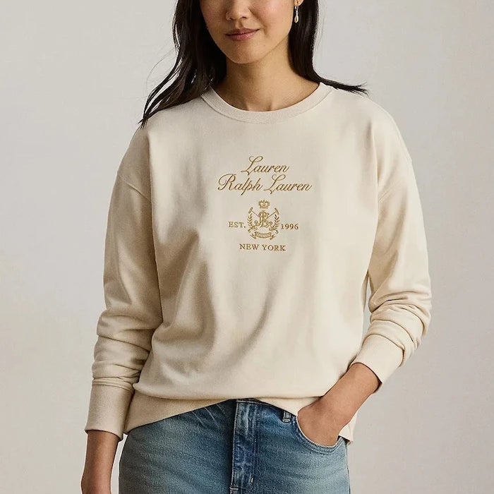 Lauren Ralph Lauren pamuklu kadın sweatshirt