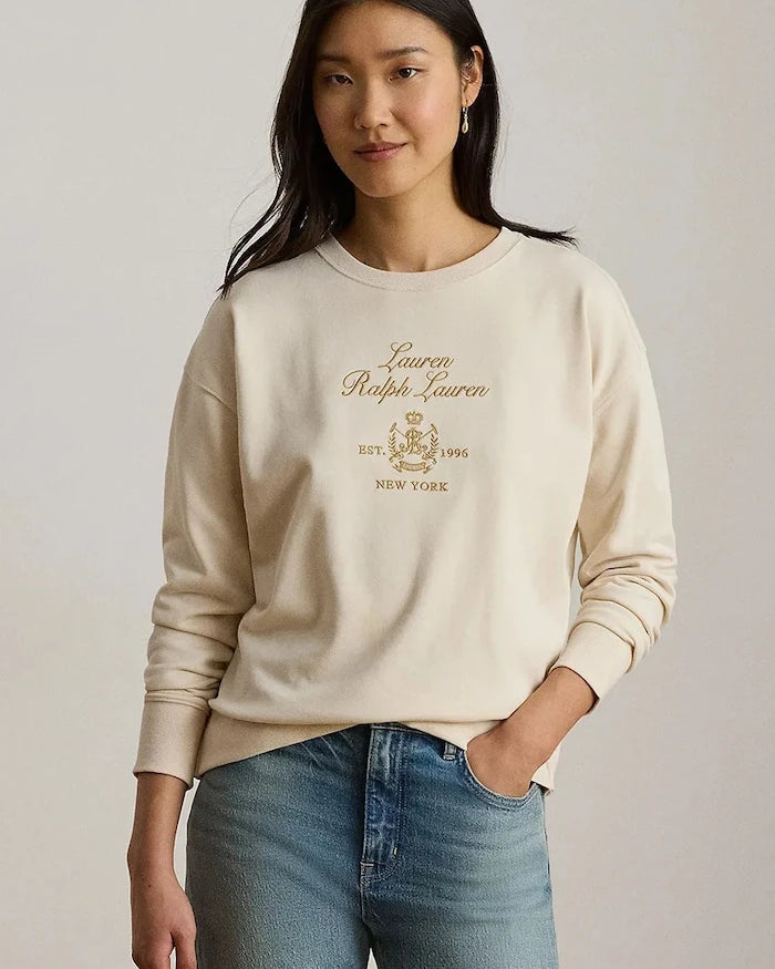 Lauren Ralph Lauren pamuklu kadın sweatshirt